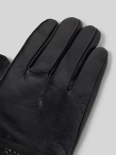 Peek & Cloppenburg JOOP! CollectionLederhandschuhe Mit Druckknopfriegel In Black