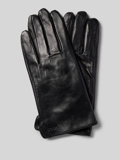 Peek & Cloppenburg JOOP! CollectionLederhandschuhe mit Label-Detail in black