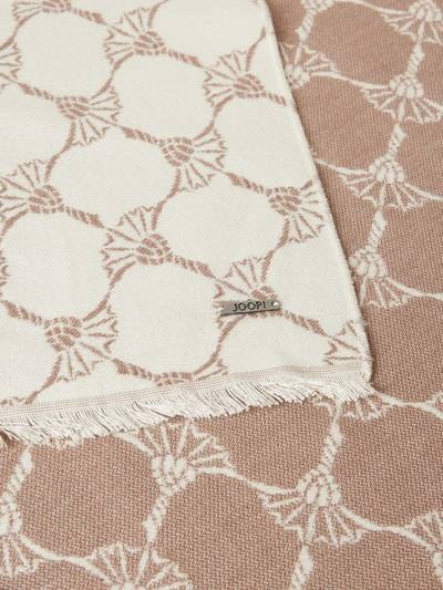Peek & Cloppenburg JOOP! CollectionSchal Aus Viskose Mit Label-Details Modell 'Felix' In Beige