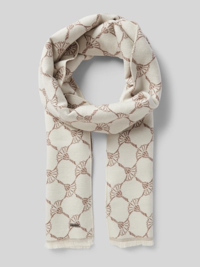 Peek & Cloppenburg JOOP! CollectionSchal aus Viskose mit Label-Details Modell 'Felix' in beige