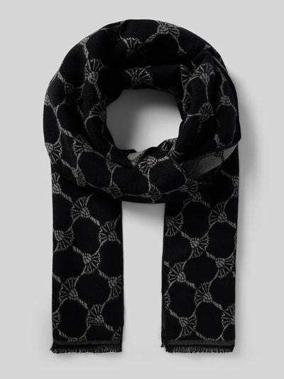 Peek & Cloppenburg JOOP! CollectionSchal aus Viskose mit Label-Details Modell 'Felix' in black