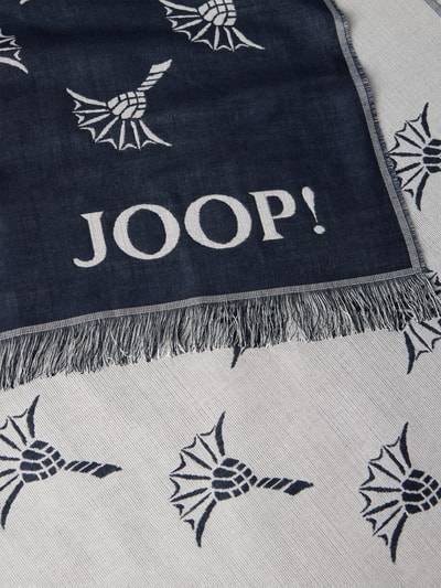 Peek & Cloppenburg JOOP! CollectionSchal Mit Label-Details Modell 'Feris' In Marine