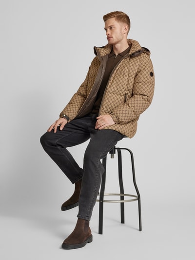 Peek & Cloppenburg JOOP! CollectionSteppjacke mit Stehkragen Modell 'Ambro' in camel