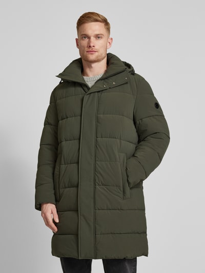 Peek & Cloppenburg JOOP! CollectionSteppmantel Mit Kapuze Modell 'Winsten' In Oliv