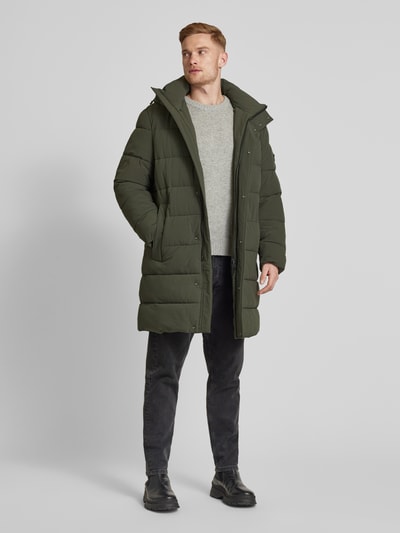 Peek & Cloppenburg JOOP! CollectionSteppmantel mit Kapuze Modell 'Winsten' in oliv