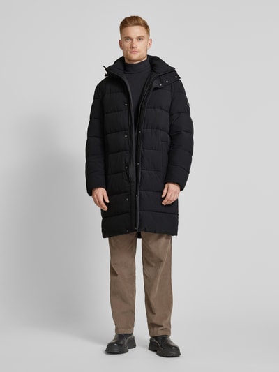 Peek & Cloppenburg JOOP! CollectionSteppmantel mit Kapuze Modell 'Winsten' in black