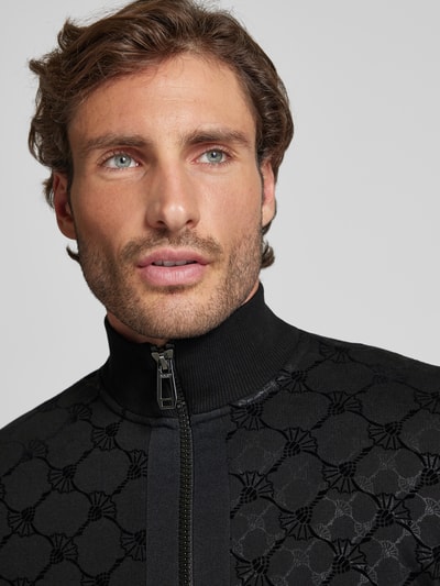 Peek & Cloppenburg JOOP! CollectionSweatjacke Mit Stehkragen Modell 'Thierry' In Black