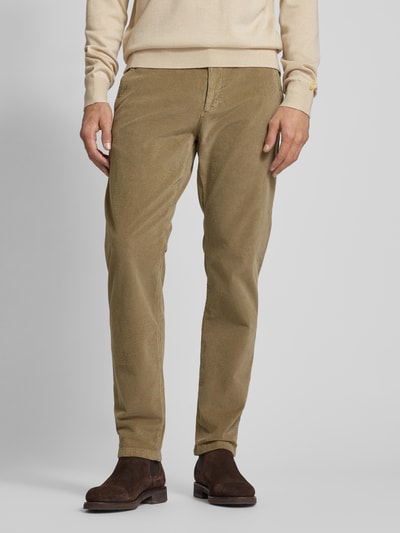 Peek & Cloppenburg JOOP! JeansModern Fit Cordhose Mit Gürtelschlaufen Modell 'Matthew' In Oliv