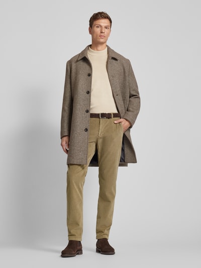 Peek & Cloppenburg JOOP! JeansModern Fit Cordhose mit Gürtelschlaufen Modell 'Matthew' in oliv