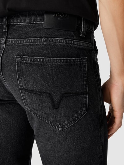 Peek & Cloppenburg JOOP! JeansModern Fit Jeans Mit Label-Detail Modell 'MITCH' In Dunkelgrau
