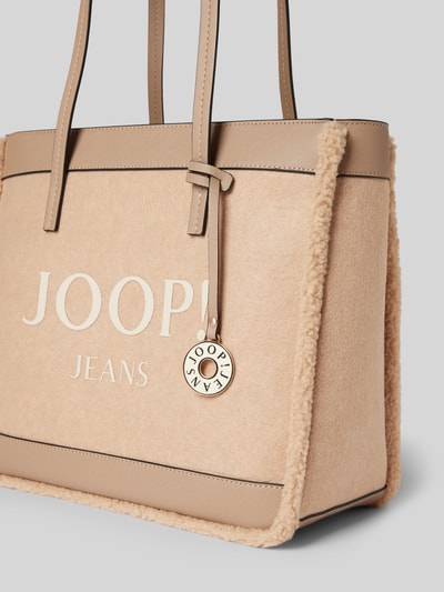 Peek & Cloppenburg JOOP! JeansShopper Mit Kunstfellbesatz Modell 'calduccio Yvette' In Beige