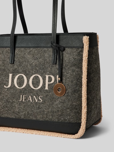 Peek & Cloppenburg JOOP! JeansShopper Mit Kunstfellbesatz Modell 'calduccio Yvette' In Anthrazit