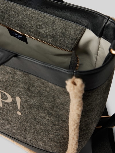 Peek & Cloppenburg JOOP! JeansShopper Mit Label-Print Modell 'calduccio' In Anthrazit
