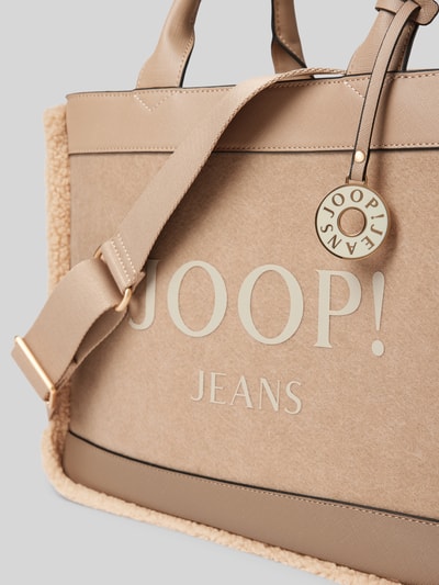 Peek & Cloppenburg JOOP! JeansShopper Mit Label-Print Modell 'calduccio' In Beige