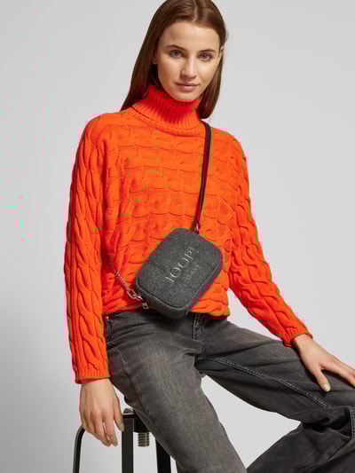 Peek & Cloppenburg JOOP! JeansUmhängetasche mit Label-Stitching Modell 'ordine giaccone fabrizi in anthrazit