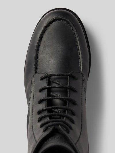 Peek & Cloppenburg JOOP! SHOESLederboots Mit Label-Details Modell 'loreto Hektor' In Black