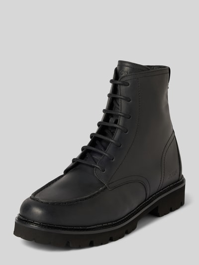 Peek & Cloppenburg JOOP! SHOESLederboots mit Label-Details Modell 'loreto hektor' in black