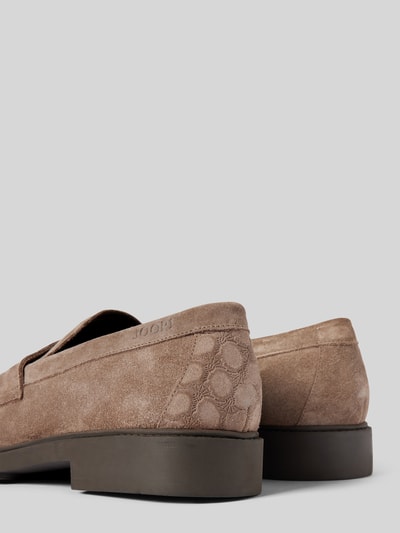 Peek & Cloppenburg JOOP! SHOESLoafers Aus Leder Mit Label-Detail In Beige