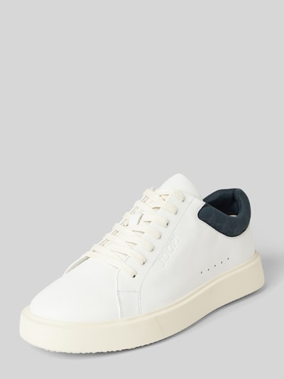 Peek & Cloppenburg JOOP! SHOESSneaker aus Leder mit Label-Detail in weiss