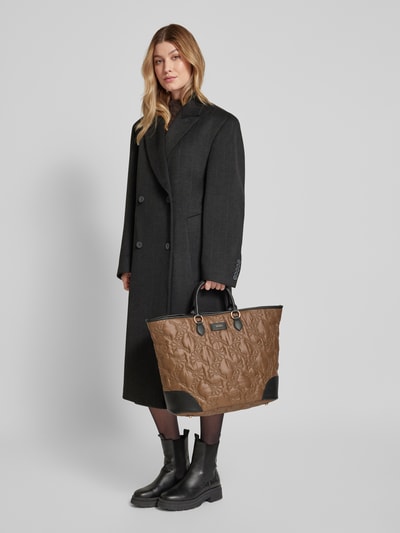 Peek & Cloppenburg JOOP!Shopper mit Steppnähten Modell 'ricamo meryl' in oliv