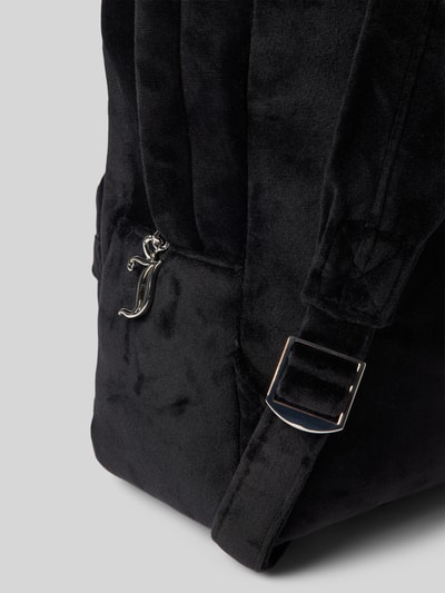 Peek & Cloppenburg Juicy CoutureRucksack Aus Samt Mit Strasssteinbesatz Modell 'KIMBERLY' In Black
