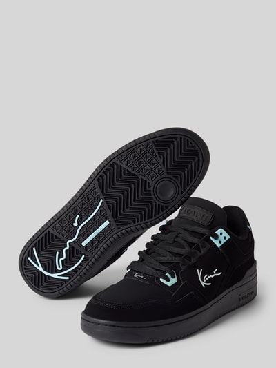 Peek & Cloppenburg KARL KANILedersneaker Mit Label-Details In Weiss