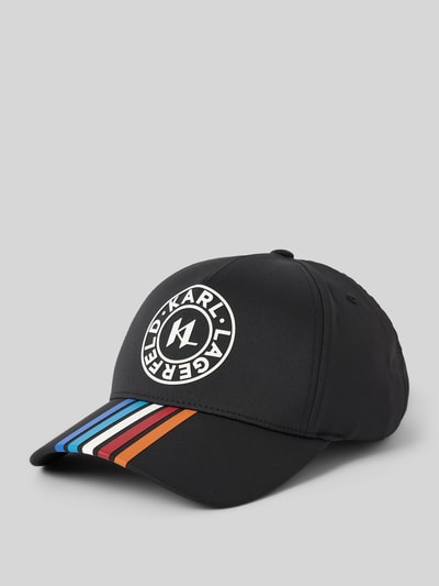 Peek & Cloppenburg Karl LagerfeldBasecap mit Label-Detail in black