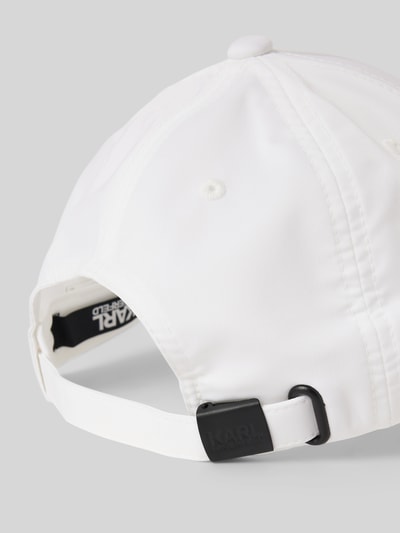Peek & Cloppenburg Karl LagerfeldBasecap Mit Label-Detail In Weiss
