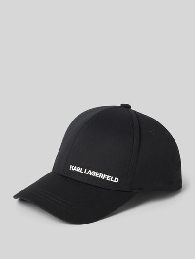Peek & Cloppenburg Karl LagerfeldBasecap mit Label-Print in black