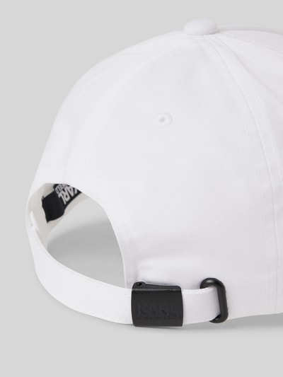 Peek & Cloppenburg Karl LagerfeldBasecap Mit Label-Print In Weiss