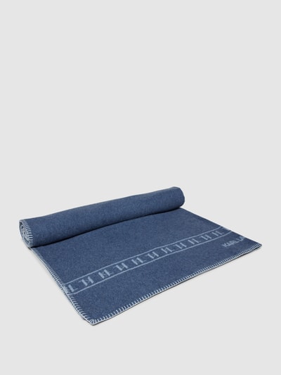 Peek & Cloppenburg Karl LagerfeldDecke Mit Label-Details In Bleu