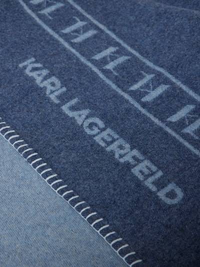 Peek & Cloppenburg Karl LagerfeldDecke Mit Label-Details In Bleu