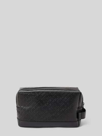 Peek & Cloppenburg Karl LagerfeldKulturtasche Mit Label-Applikation Modell 'BUM BAG' In Black