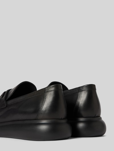 Peek & Cloppenburg Karl LagerfeldLoafers Aus Leder Mit Label-Applikation In Black