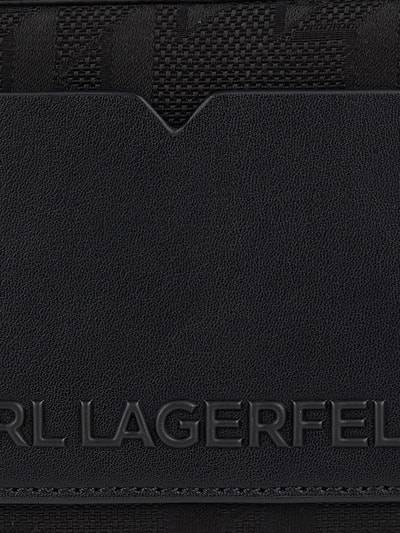 Peek & Cloppenburg Karl LagerfeldSchlüsseletui Mit Logo-Muster In Black