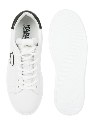 Peek & Cloppenburg Karl LagerfeldSneaker Aus Leder In Weiss