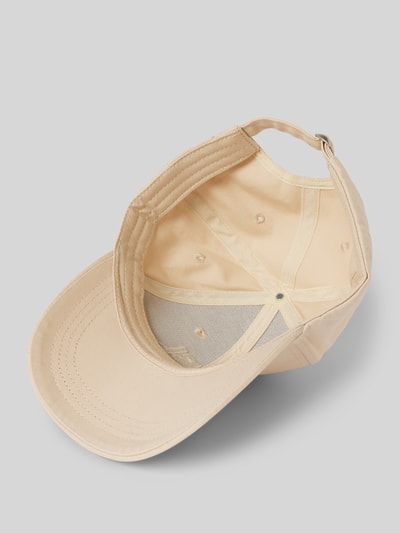 Peek & Cloppenburg Karo KauerBasecap Mit Label-Stitching In Beige