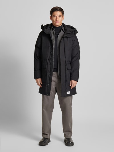 Peek & Cloppenburg khujoJacke mit Kapuze Modell 'Hant' in black