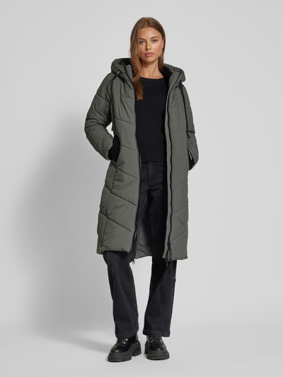 Peek & Cloppenburg khujoParka mit Zweiwege-Reißverschluss Modell 'ARIBAY4 LIGHT' in blau