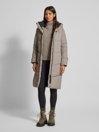 Peek & Cloppenburg khujoSteppmantel mit Eingrifftaschen Modell 'TORINO' in stein