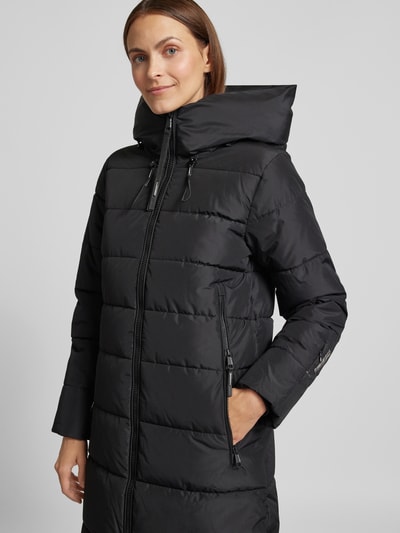 Peek & Cloppenburg KhujoSteppmantel Mit Kapuze Modell 'JILIAS4' In Black