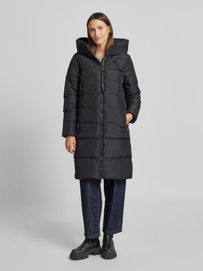 Peek & Cloppenburg KhujoSteppmantel Mit Kapuze Modell 'JILIAS4' In Black