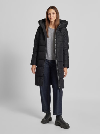 Peek & Cloppenburg khujoSteppmantel mit Kapuze Modell 'JILIAS4' in black