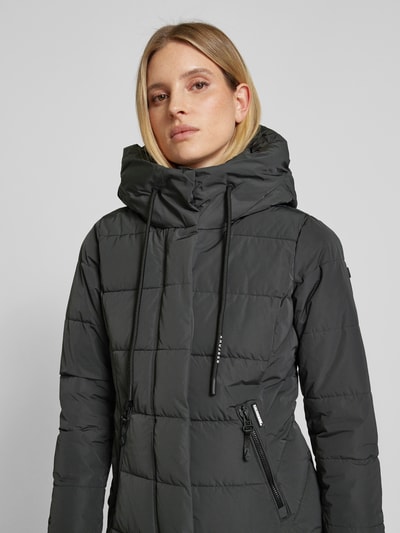 Peek & Cloppenburg KhujoSteppmantel Mit Kapuze Modell 'TYNSE' In Graphit