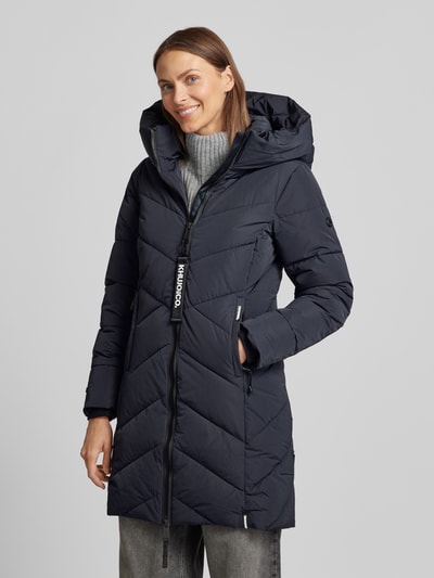 Peek & Cloppenburg KhujoSteppmantel Mit Label-Detail Modell 'DARKA' In Marine