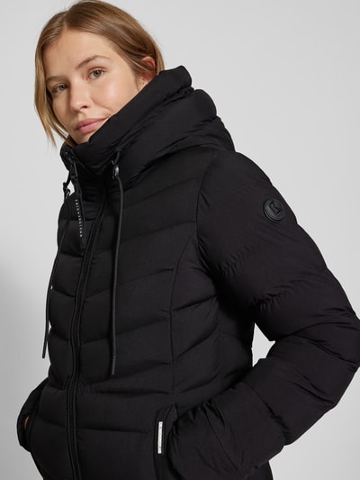 Peek & Cloppenburg KhujoSteppmantel Mit Zweiwege-Reißverschluss Modell 'INGRAM3 MATT' In Black