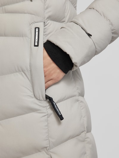 Peek & Cloppenburg KhujoSteppmantel Mit Zweiwege-Reißverschluss Modell 'INGRAM3 MATT' In Offwhite