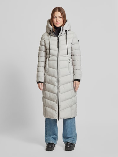 Peek & Cloppenburg KhujoSteppmantel Mit Zweiwege-Reißverschluss Modell 'INGRAM3 MATT' In Offwhite