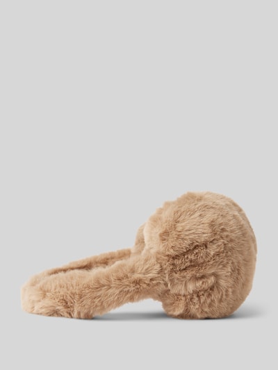 Peek & Cloppenburg Kurt BeinesOhrenwärmer Mit Kunstfellbesatz Modell 'Soft Earwarmer' In Taupe