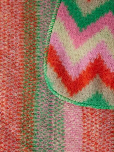 Peek & Cloppenburg Kurt BeinesSchal Mit Eingefassten Abschlüssen Modell 'Happy Zig Zag' In Rose